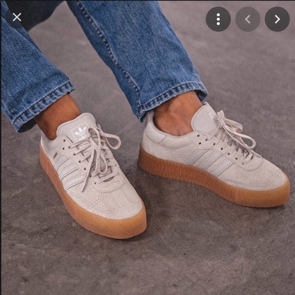 ADIDAS ORIGINALS SAMBAROSE Sneaker (Women’s 7)